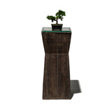 GLASS TOP DISPLAY STAND