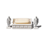 TILE PATTERNED BATH ENSEMBLE / Soap Dish