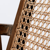 VINTAGE WOODEN CANE CHAIR