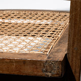 VINTAGE WOODEN CANE CHAIR