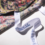 HAND PRINTED APRON / Paisley