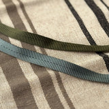 COTTON JUTE STRIPE APRON