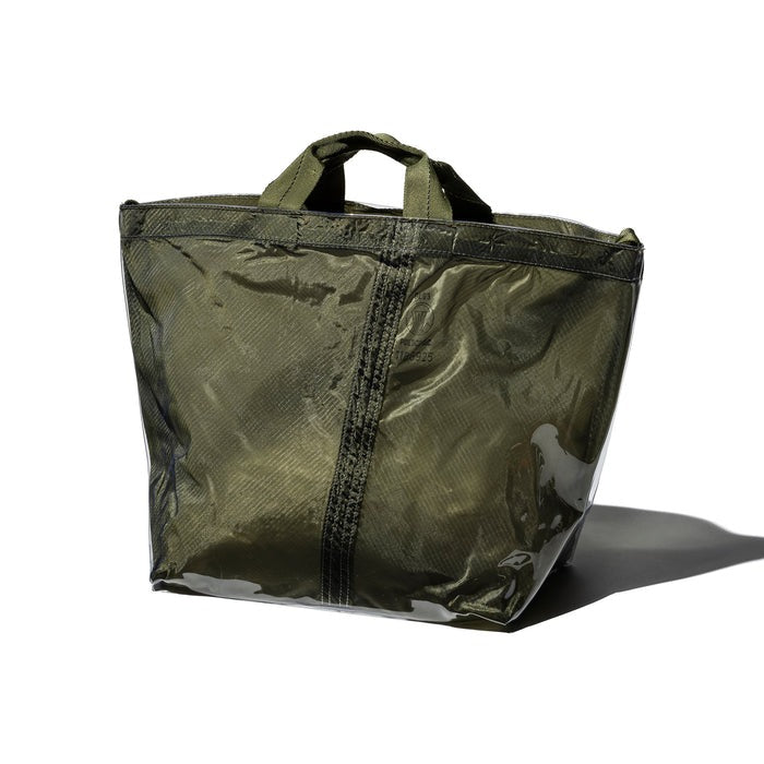 COVERED PARACHUTE SHOULDER BAG / Olive