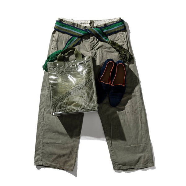 COVERED PARACHUTE DOCUMENT BAG / Olive