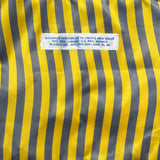 SCHOOL TIE FABRIC BAG / Navy Blue x White