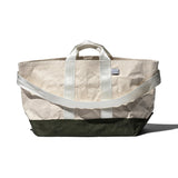 LAMINATED FABRIC x VINTAGE FABRIC BAG
 / 60 x 30
