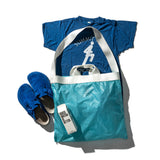 VINTAGE PARACHUTE LIGHT 2-WAY BAG / Blue