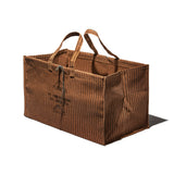 WAXED CANVAS LARGE BAG / Brown