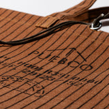 WAXED CANVAS LARGE BAG / Brown