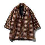 COLLARED COAT: TRUCK SEAT FABRIC