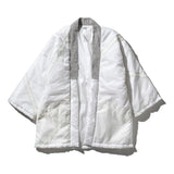 HANTEN JACKET: VINTAGE PARACHUTE / White