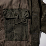 VINTAGE WOOL BIKER JACKET