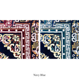 RUG FABRIC BAG / Navy Blue