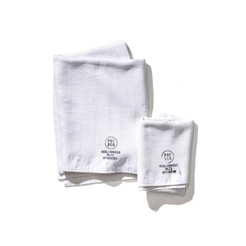 WAFFLE WEAVE COTTON TOWEL / Face Towel